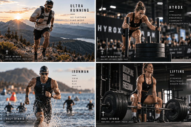 Ultra running, HYROX, Ironman, and lifting athletes